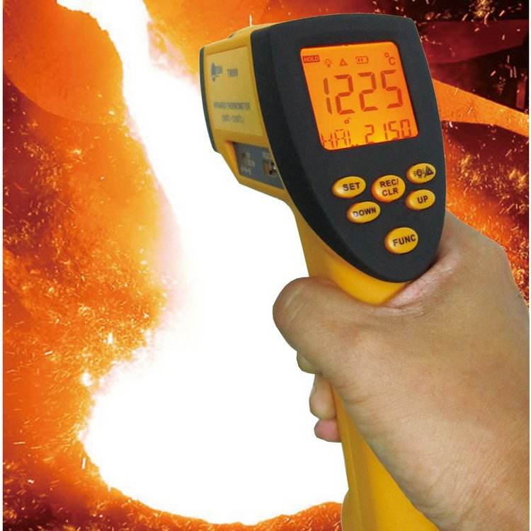 200℃~2150℃钢水、铁水、铜水冶金专用红外测温仪